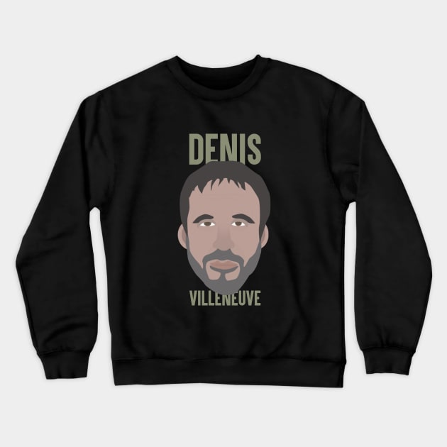 Denis Villeneuve Head Crewneck Sweatshirt by JorisLAQ